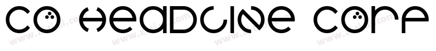 Co Headline Corp Bol字体转换